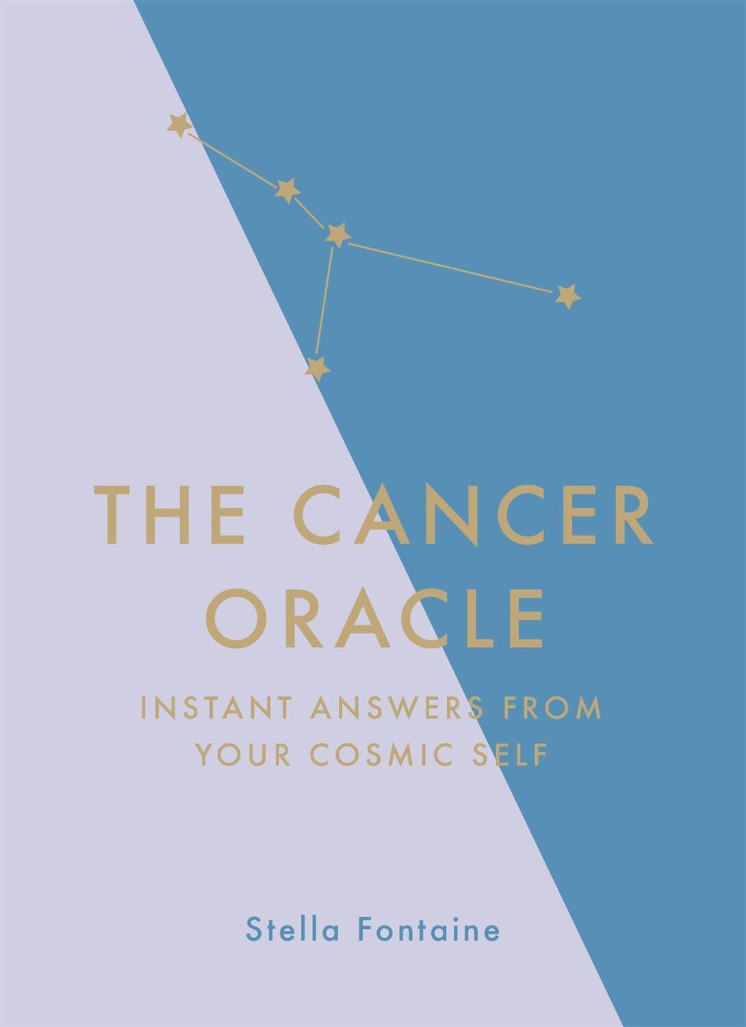 Cover: 9781529412321 | The Cancer Oracle: Instant Answers from Your Cosmic Self | Fontaine