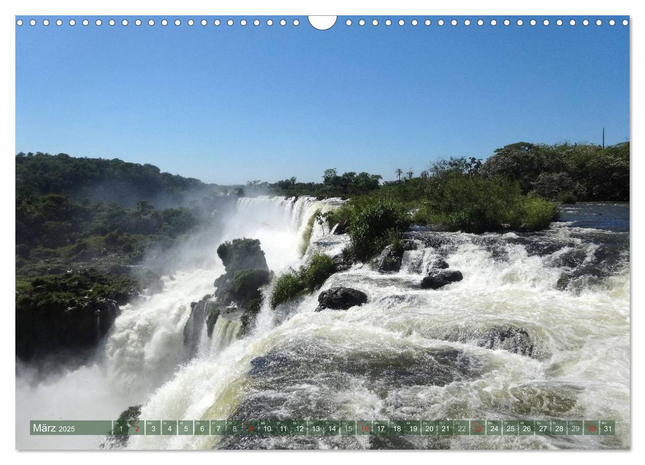 Bild: 9783435717309 | Mein Südamerika, mein Iguazu (Wandkalender 2025 DIN A3 quer),...