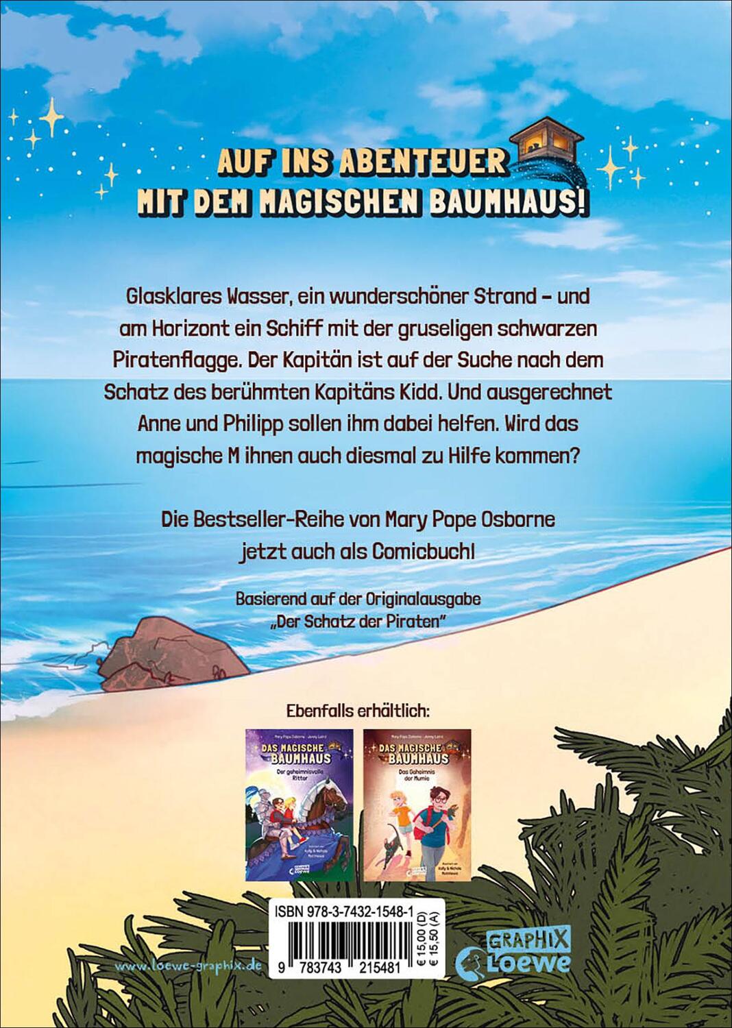Rückseite: 9783743215481 | Das magische Baumhaus (Comic-Buchreihe, Band 4) - Der Schatz der...