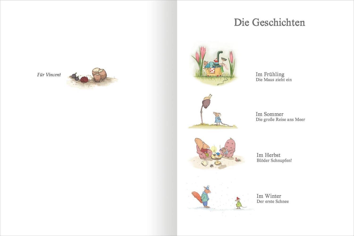 Bild: 9783845855578 | Ein Jahr mit Maus und Eichhorn | Kristina Andres | Buch | 128 S.