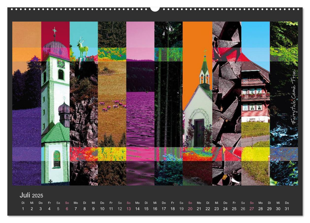 Bild: 9783435648924 | Schwarzwald. Anders. (Wandkalender 2025 DIN A2 quer), CALVENDO...