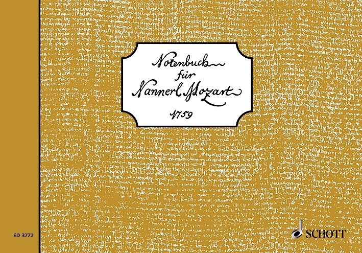 Cover: 9790001044837 | Notenbuch für Nannerl | Klavier. | Leopold Mozart | Buch | 32 S.
