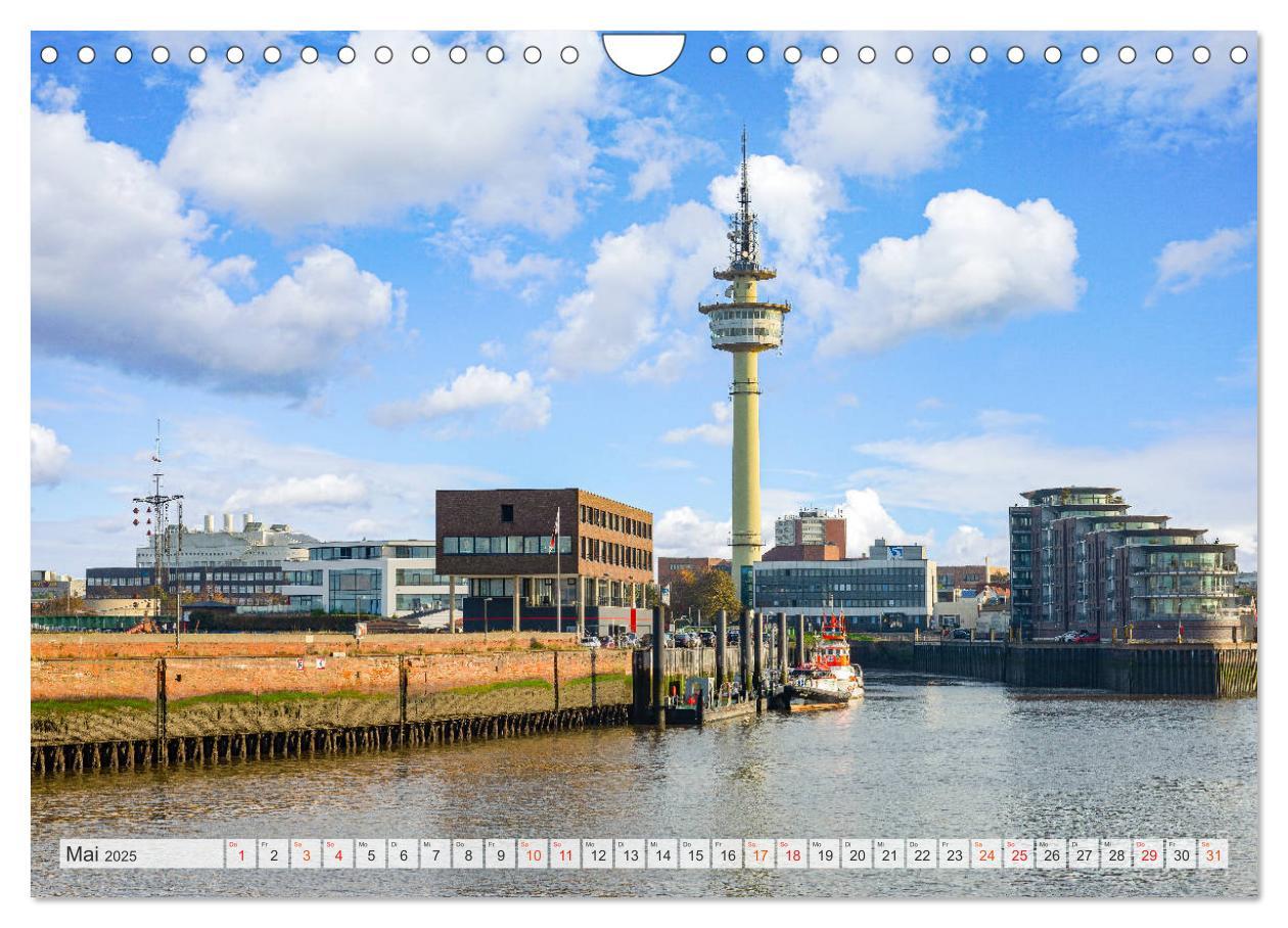 Bild: 9783435182817 | Bremerhaven Stadtansichten (Wandkalender 2025 DIN A4 quer),...