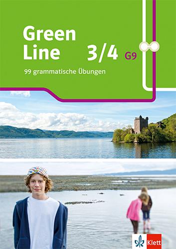 Cover: 9783128350790 | Green Line 3/4 G9. 99 grammatische Übungen. Arbeitsheft mit...