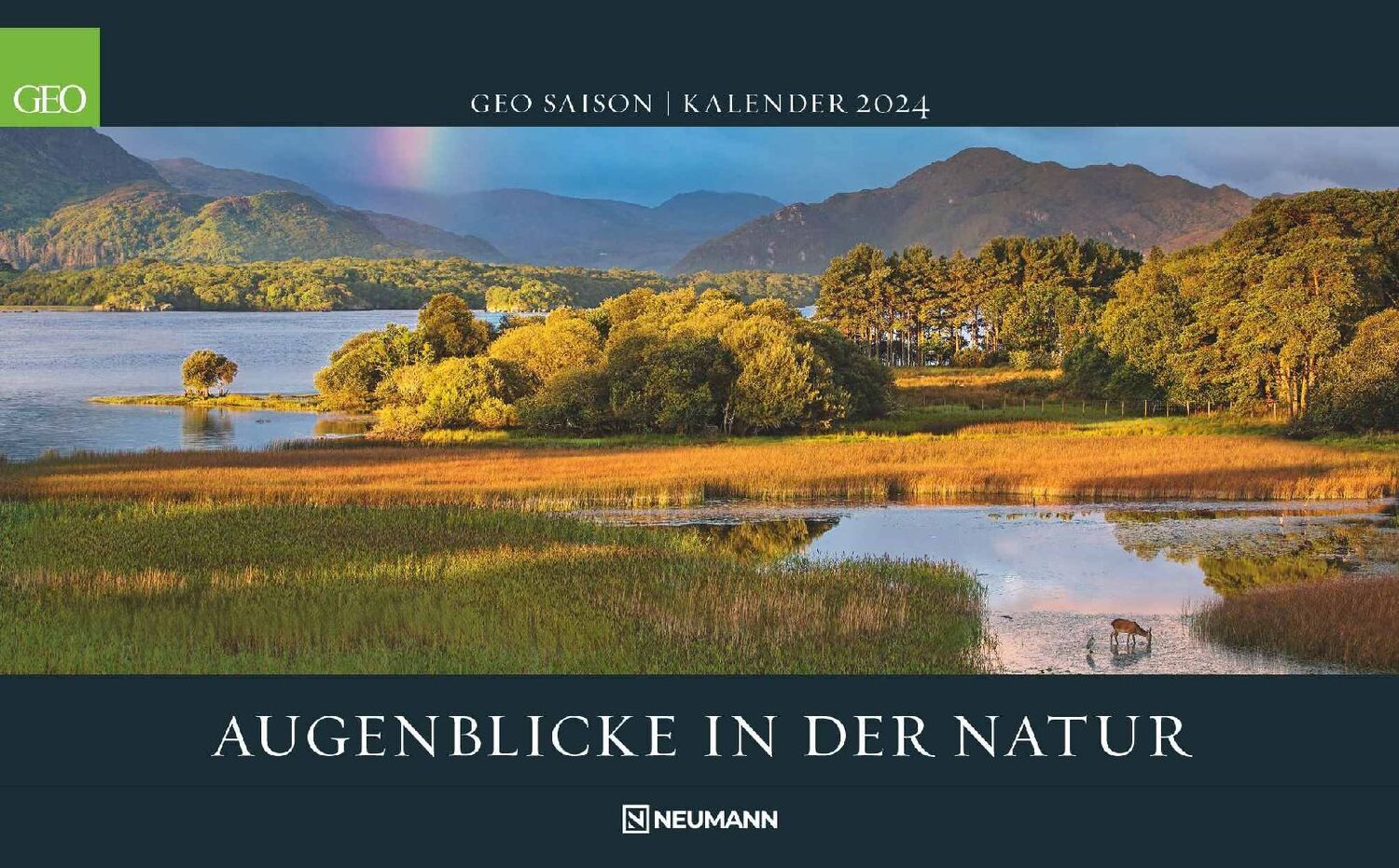 Cover: 4002725988539 | GEO: Augenblicke in der Natur 2024 - Wand-Kalender - Reise-Kalender...