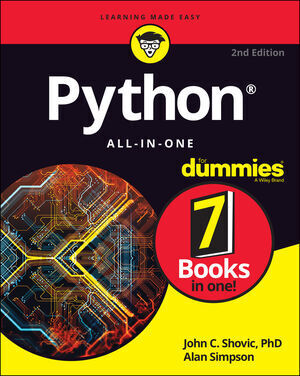 Cover: 9781119787600 | Python All-in-One For Dummies | John C. Shovic (u. a.) | Taschenbuch