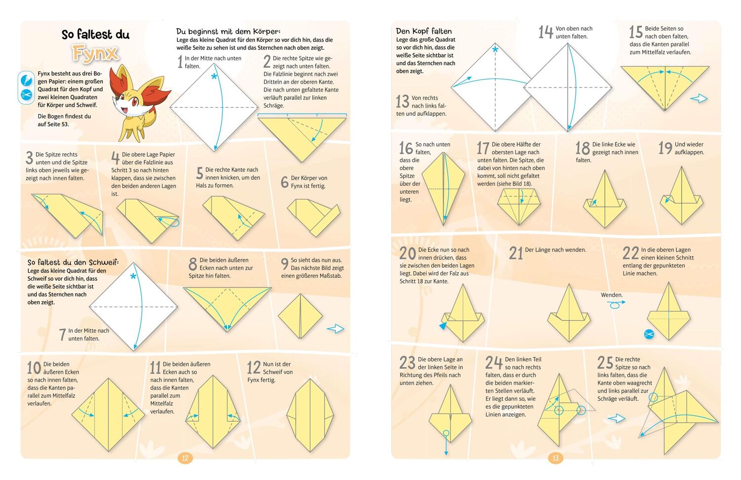 Bild: 9783833243738 | Pokémon: Origami - Falte Dein eigenes Pokémon | Pokémon | Taschenbuch