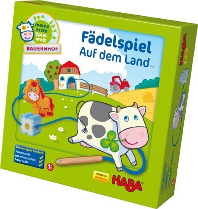 Cover: 4010168055800 | Fädelspiel 'Auf dem Land' | Spiel | Deutsch | 2014 | HABA