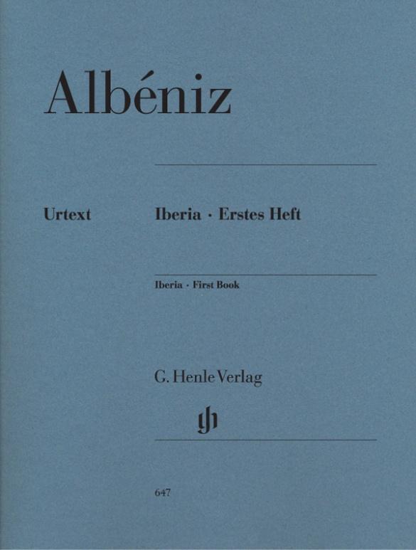Cover: 9790201806471 | Iberia 1 | Besetzung: Klavier zu zwei Händen | G. Henle Urtext-Ausgabe