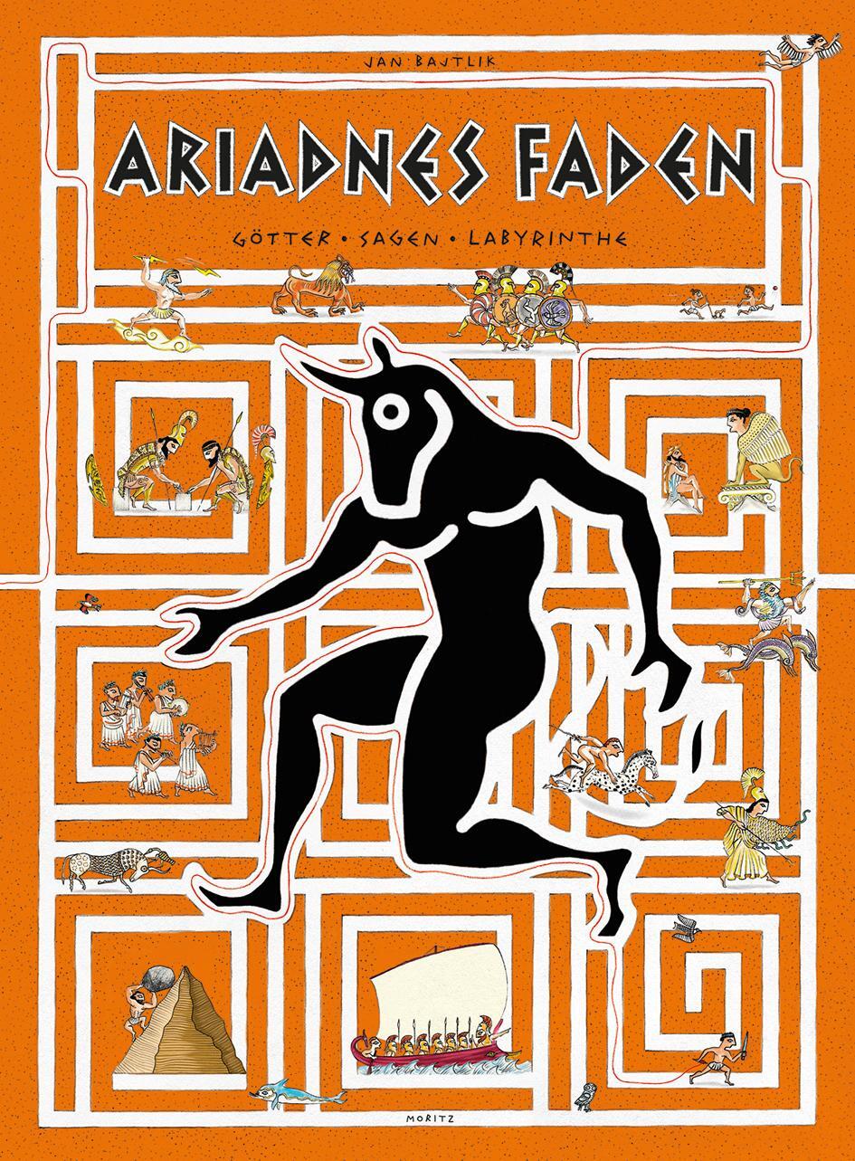 Cover: 9783895653803 | Ariadnes Faden | Götter Sagen Labyrinthe | Jan Bajtlik | Buch | 2019
