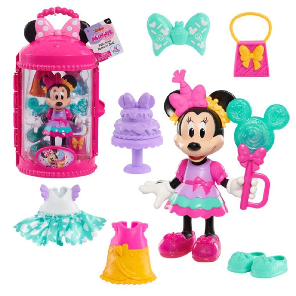 Cover: 886144899928 | Minnie Mouse Fashion Doll With Case - Sweet Party | Stück | JPL89992