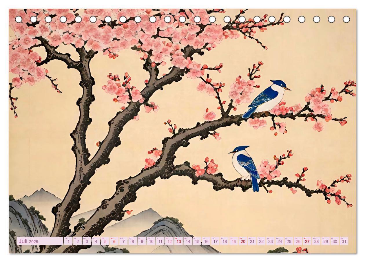 Bild: 9783383825026 | Hanami in Japan (Tischkalender 2025 DIN A5 quer), CALVENDO...