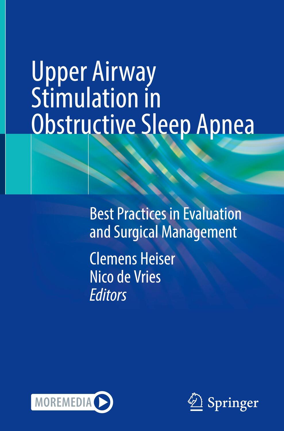 Cover: 9783030895037 | Upper Airway Stimulation in Obstructive Sleep Apnea | Vries (u. a.)