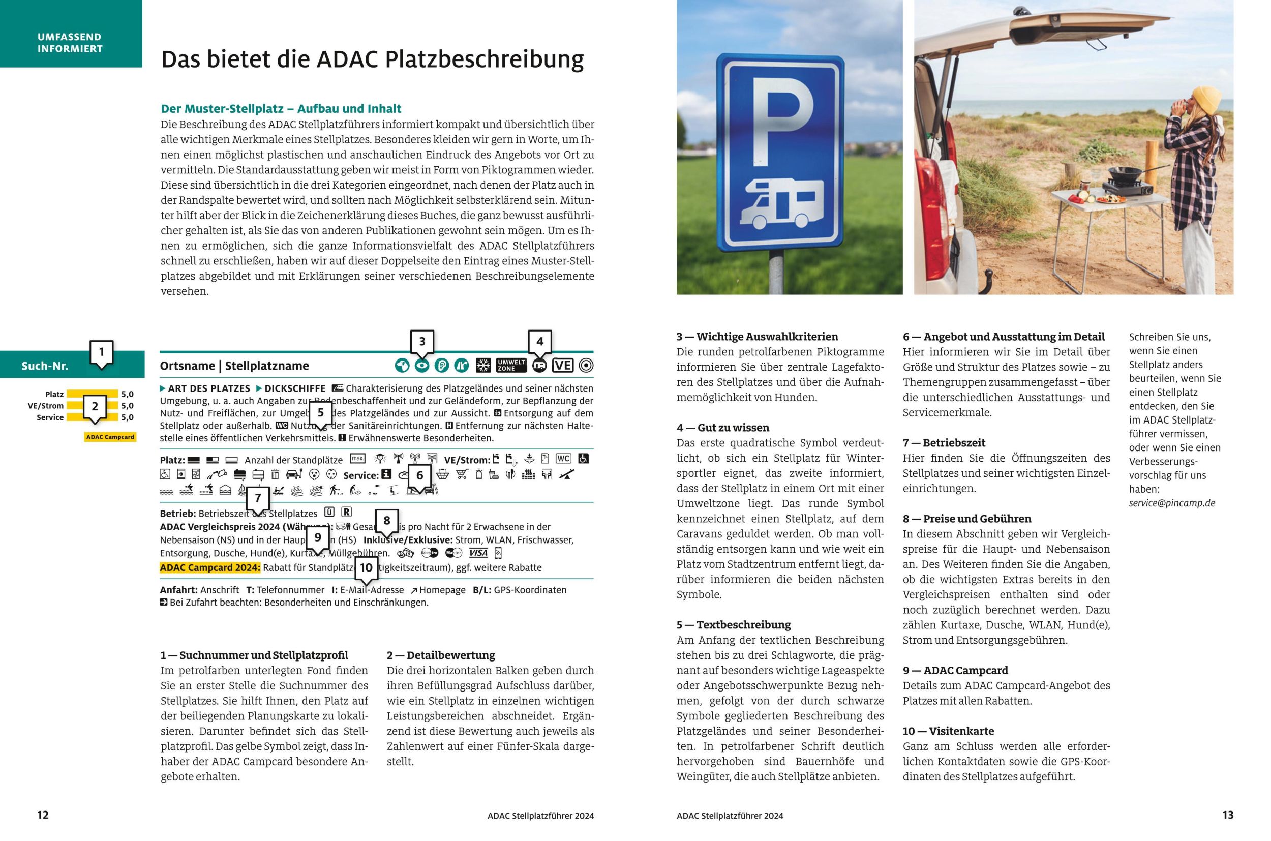 Bild: 9783986450885 | ADAC Stellplatzführer 2024 Deutschland und Europa | Taschenbuch | 2024