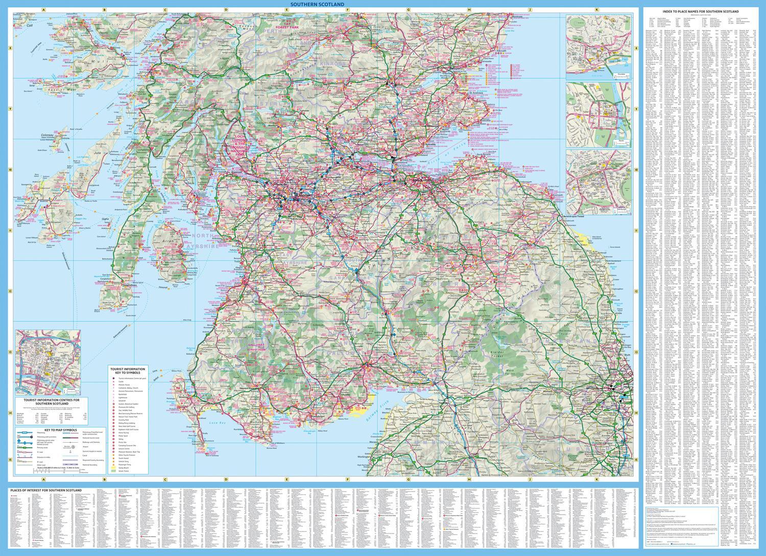 Bild: 9780008368302 | Scotland Touring Map | Ideal for Exploring | Collins Maps | Englisch