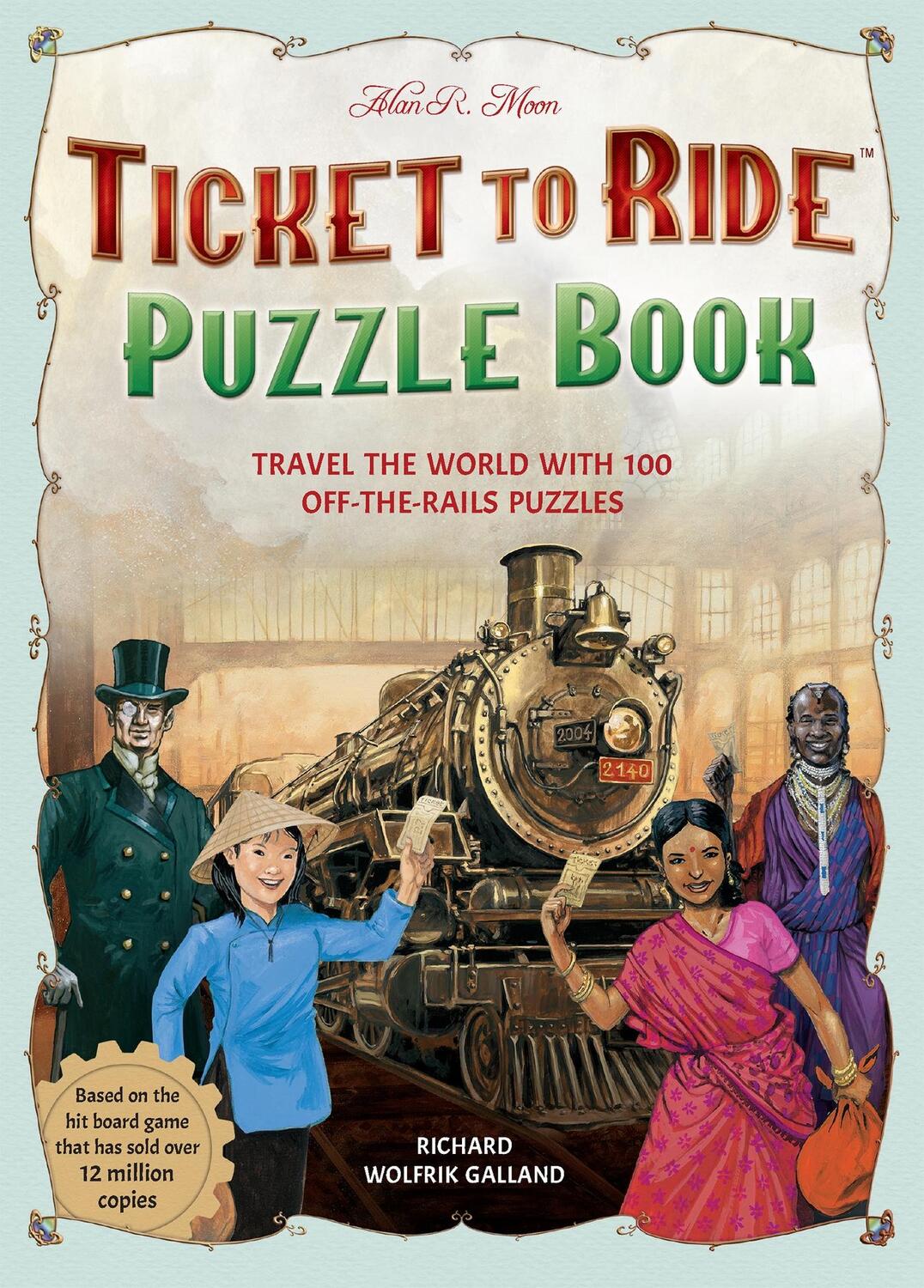 Cover: 9781787395985 | Ticket to Ride Puzzle Book | Richard Wolfrik Galland | Taschenbuch