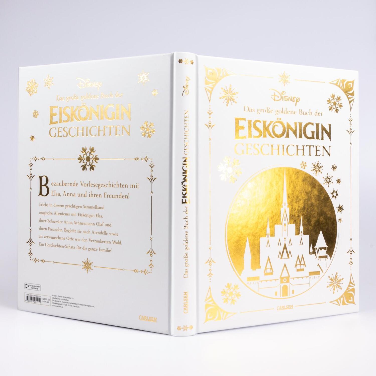 Bild: 9783551281210 | Disney: Das große goldene Buch der Eiskönigin-Geschichten | Disney