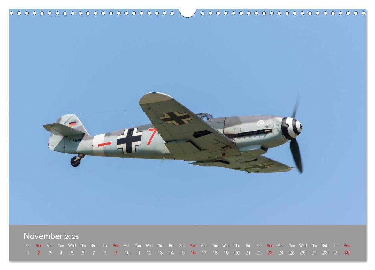 Bild: 9781325964550 | The Flying Legends (Wall Calendar 2025 DIN A3 landscape), CALVENDO...