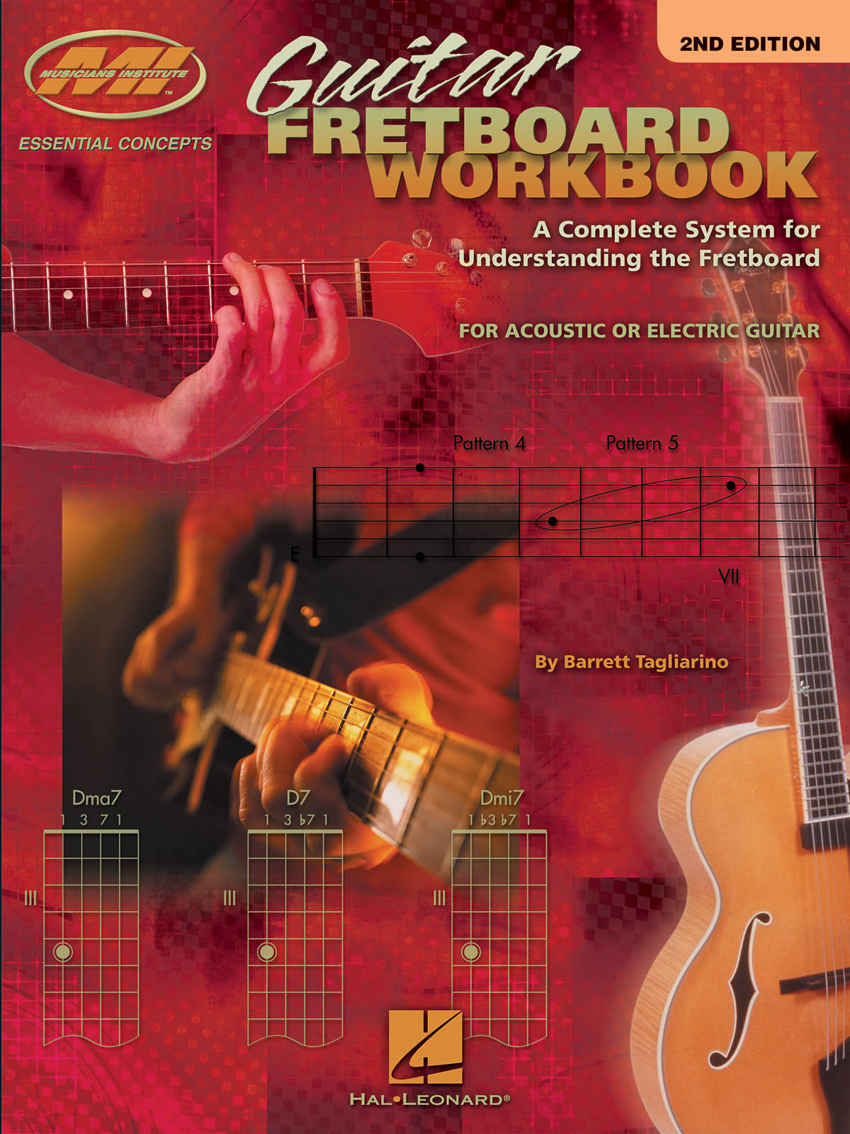 Cover: 73999957129 | Guitar Fretboard Workbook | Barrett Tagliarino | Musicians Institute