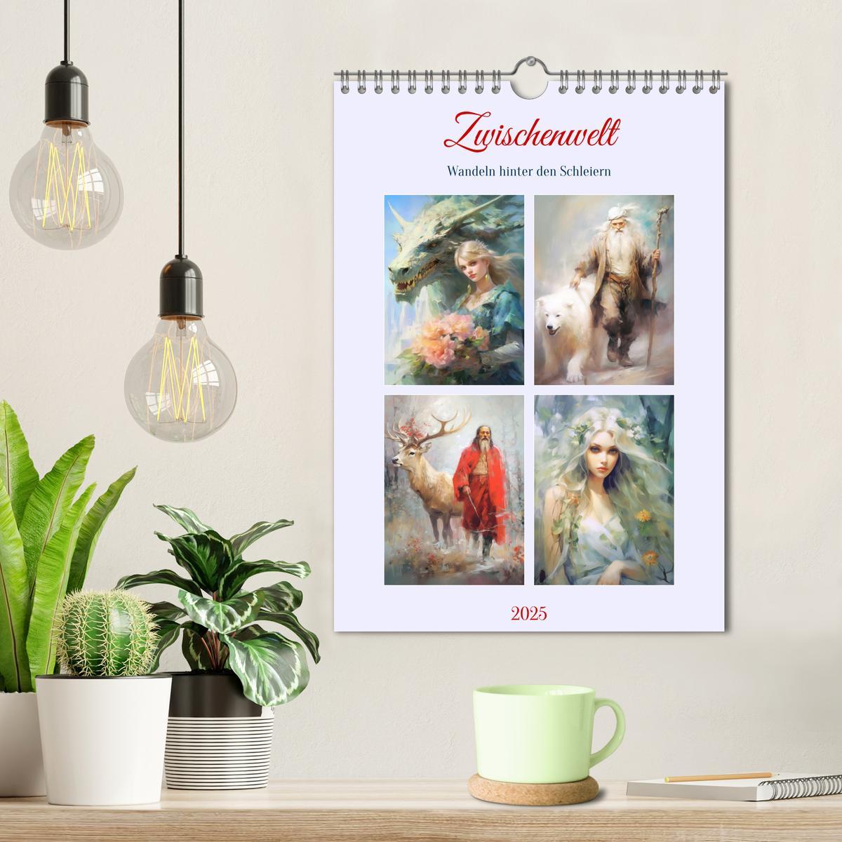 Bild: 9783435864744 | Zwischenwelt. Wandeln hinter den Schleiern (Wandkalender 2025 DIN...