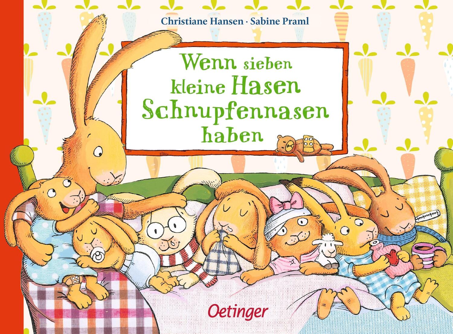 Cover: 9783789110788 | Wenn sieben kleine Hasen Schnupfennasen haben | Sabine Praml | Buch