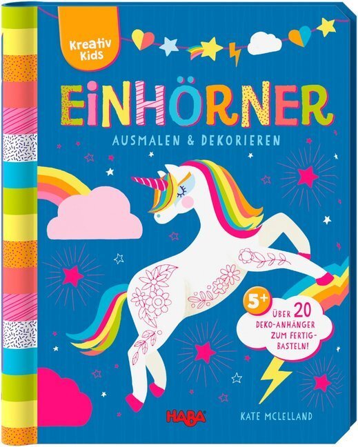 Cover: 9783869143347 | Einhörner - Ausmalen und dekorieren | Imke Storch (u. a.) | Buch