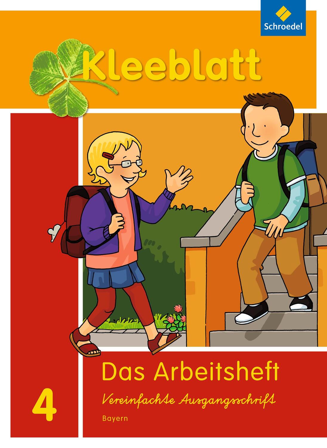 Cover: 9783507433946 | Kleeblatt. Das Sprachbuch 4. Arbeitsheft. Bayern | Ausgabe 2014 | 2016