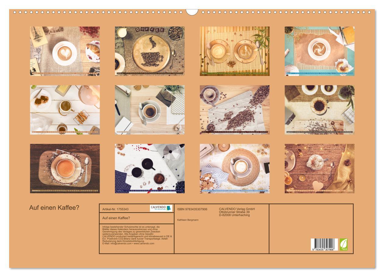 Bild: 9783435307906 | Auf einen Kaffee? (Wandkalender 2025 DIN A2 quer), CALVENDO...