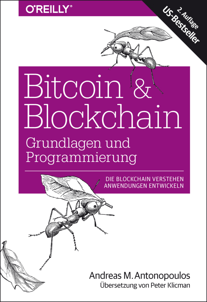 Cover: 9783960090717 | Bitcoin - Grundlagen &amp; Programmierung | Andreas M. Antonopoulos | Buch