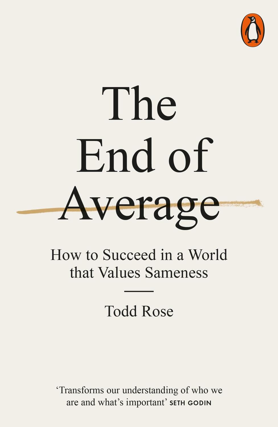 Cover: 9780141980034 | The End of Average | How to Succeed in a World That Values Sameness