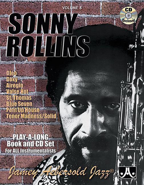 Cover: 9781562241346 | Jamey Aebersold Jazz -- Sonny Rollins, Vol 8: Book & Online Audio