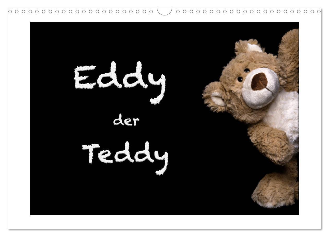 Cover: 9783383026126 | Eddy, der Teddy (Wandkalender 2024 DIN A3 quer), CALVENDO...