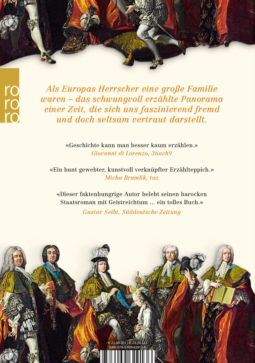 Rückseite: 9783499629136 | Das Europa der Könige | Leonhard Horowski | Taschenbuch | Deutsch