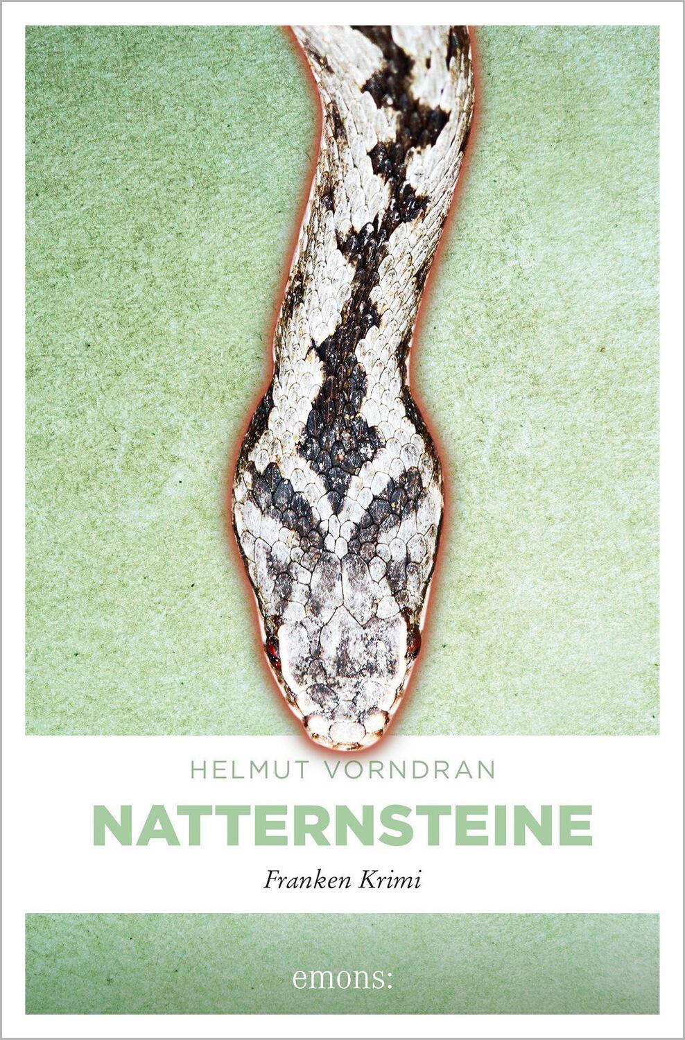 Cover: 9783740813406 | Natternsteine | Franken Krimi | Helmut Vorndran | Taschenbuch | 2021