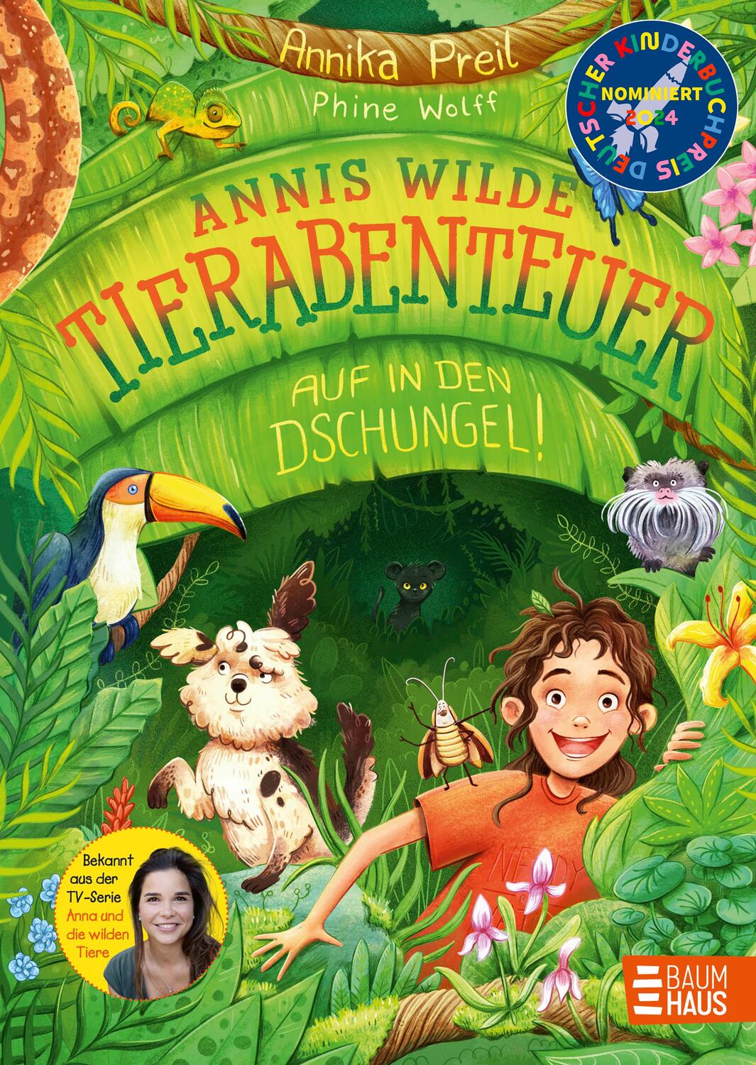 Cover: 9783833907920 | Annis wilde Tierabenteuer - Auf in den Dschungel! | Annika Preil