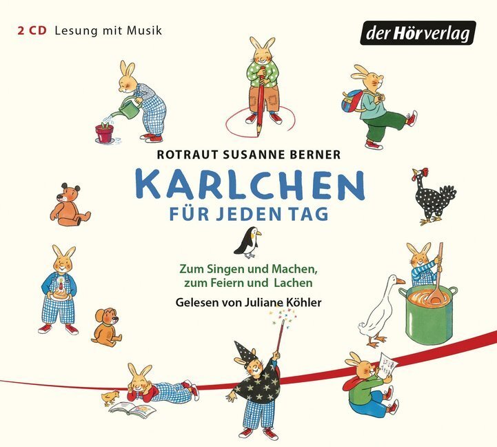 Cover: 9783844520781 | Karlchen für jeden Tag, 2 Audio-CDs | Rotraut Susanne Berner | CD