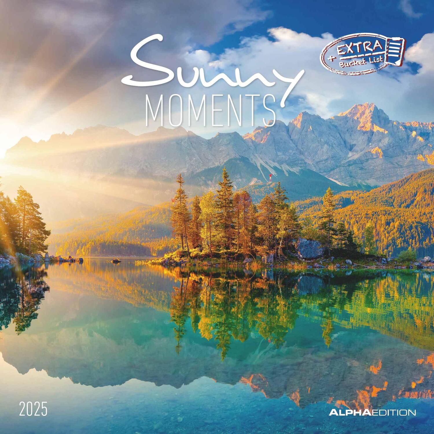 Cover: 4251732340902 | Sunny Moments 2025 - Broschürenkalender 30x30 cm (30x60 geöffnet) -...