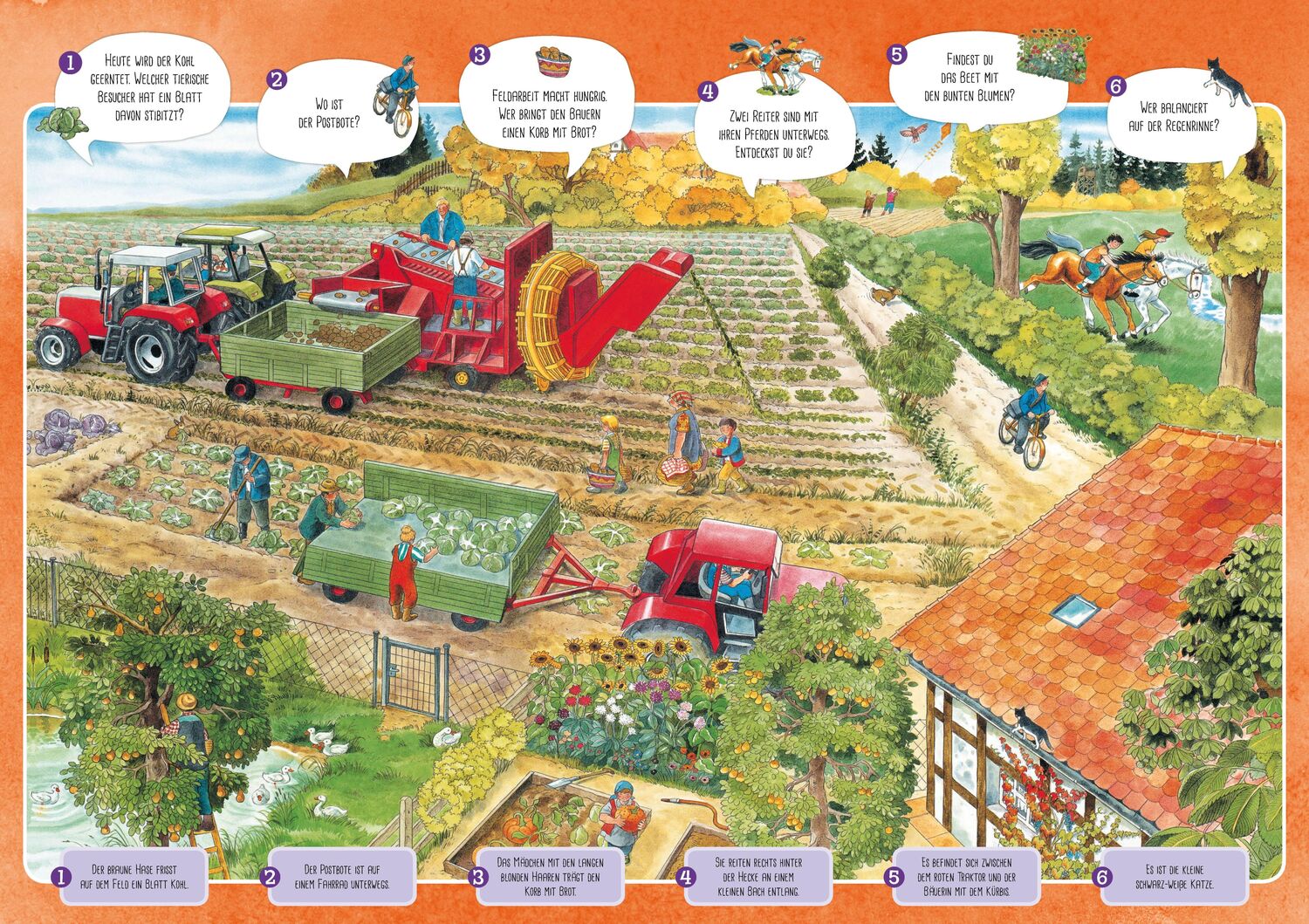 Bild: 9783849932091 | Das Wimmelbuch vom Bauernhof | Mit Rätselspaß für Kinder ab 2 Jahren