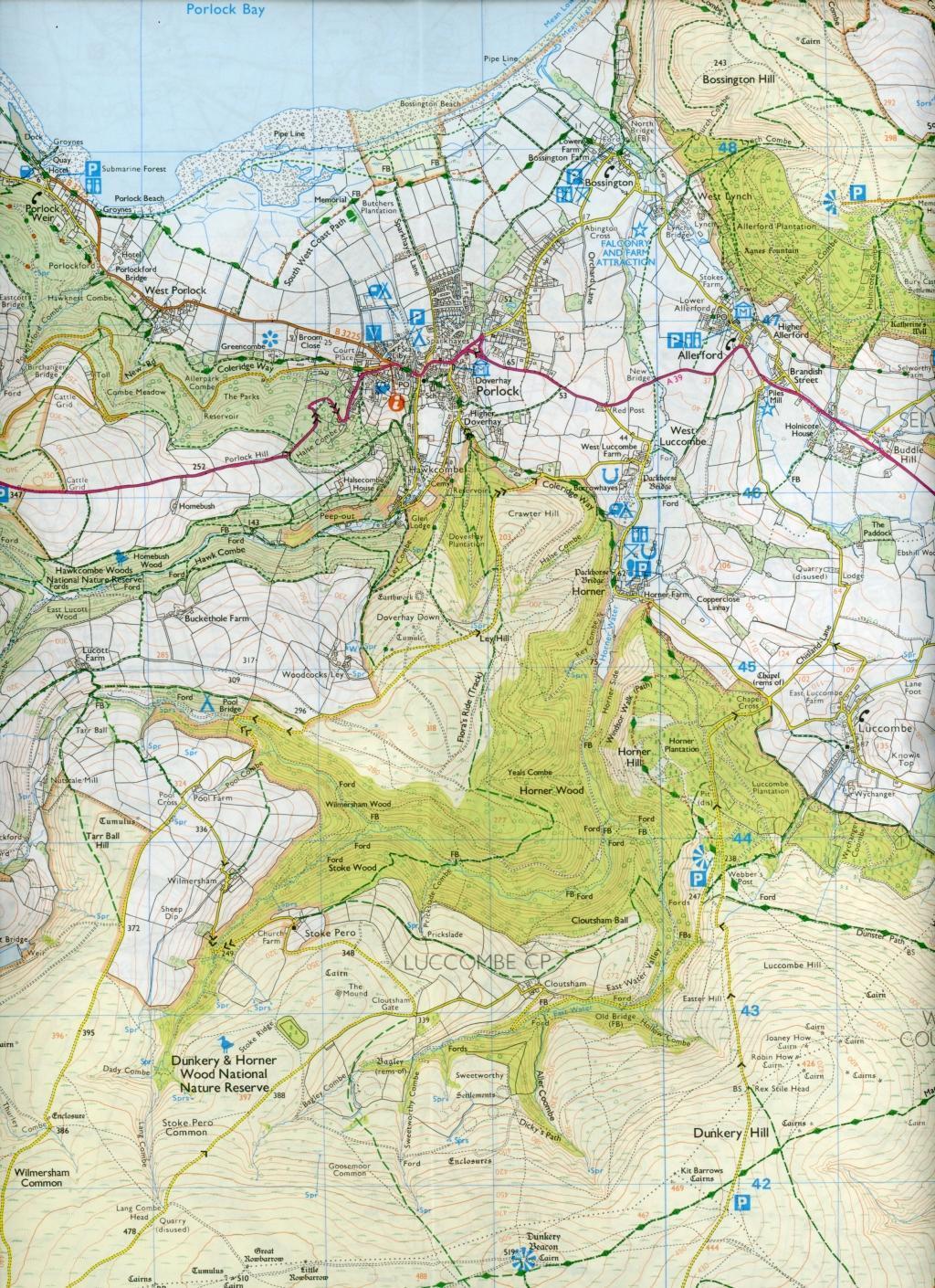 Bild: 9780319242483 | Exmoor, Barnstaple, Lynton, Minehead & Dulverton | Ordnance Survey