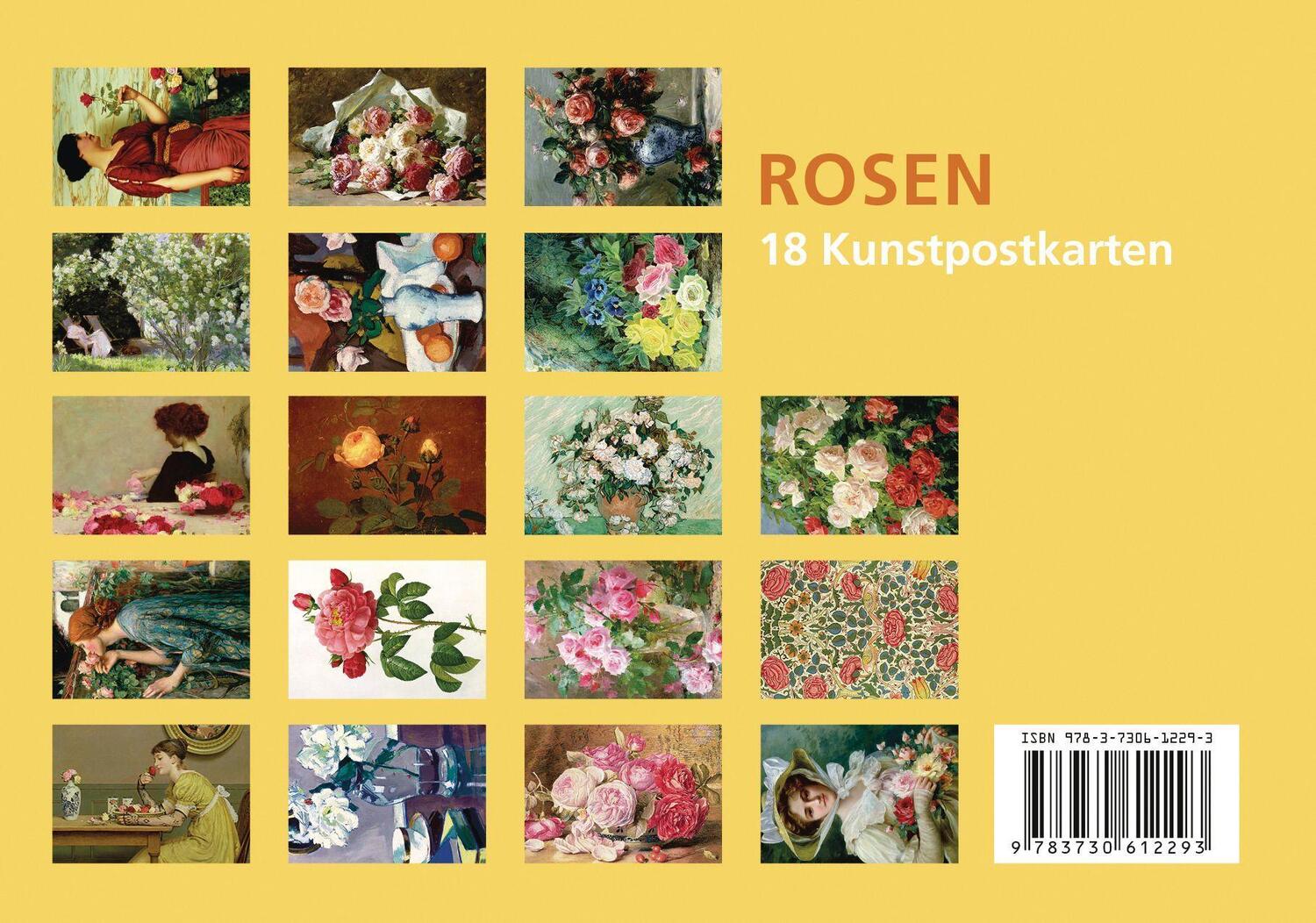 Bild: 9783730612293 | Postkarten-Set Rosen | 18 Kunstpostkarten aus hochwertigem Karton