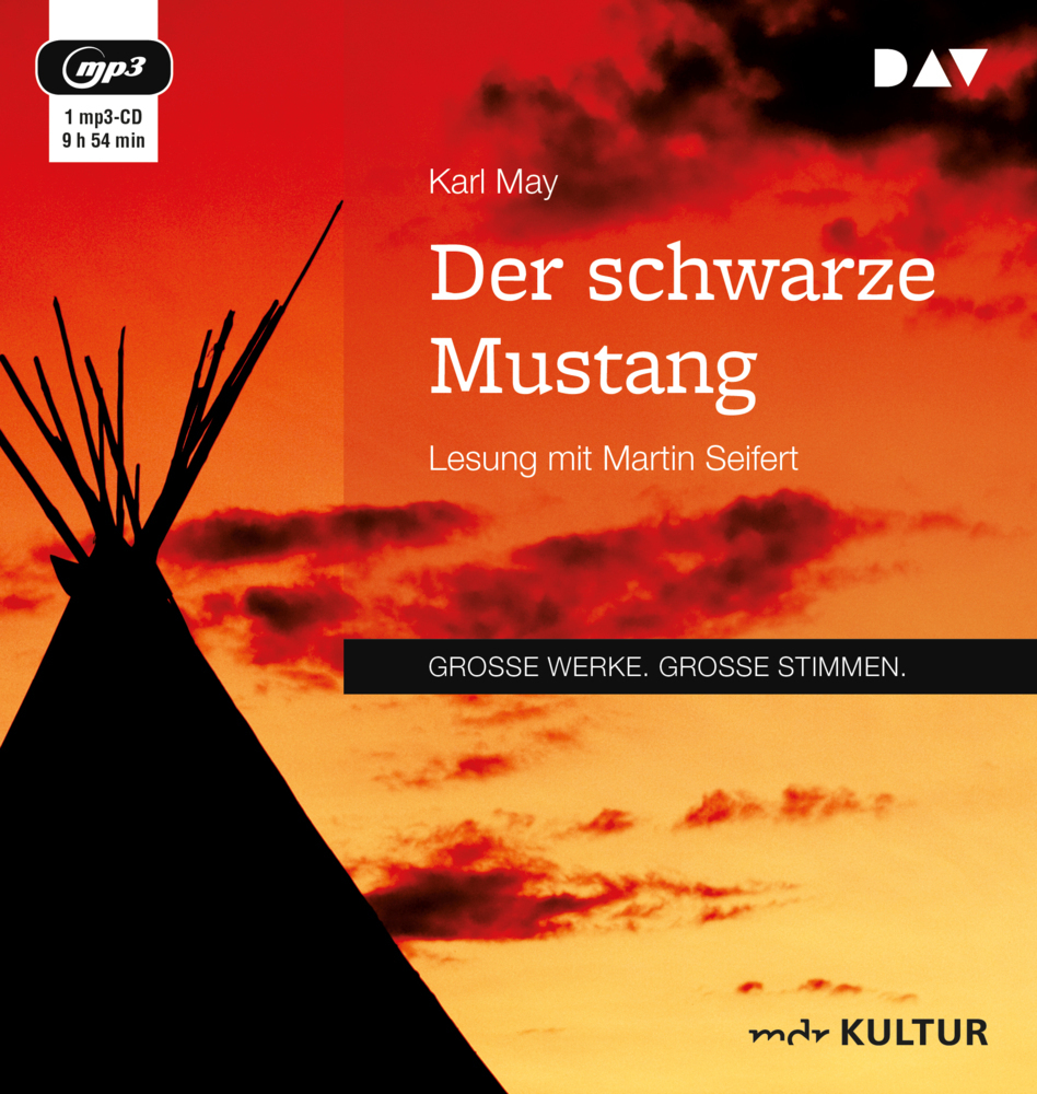 Cover: 9783742404411 | Der schwarze Mustang, 1 Audio-CD, 1 MP3 | Karl May | Audio-CD | 2018