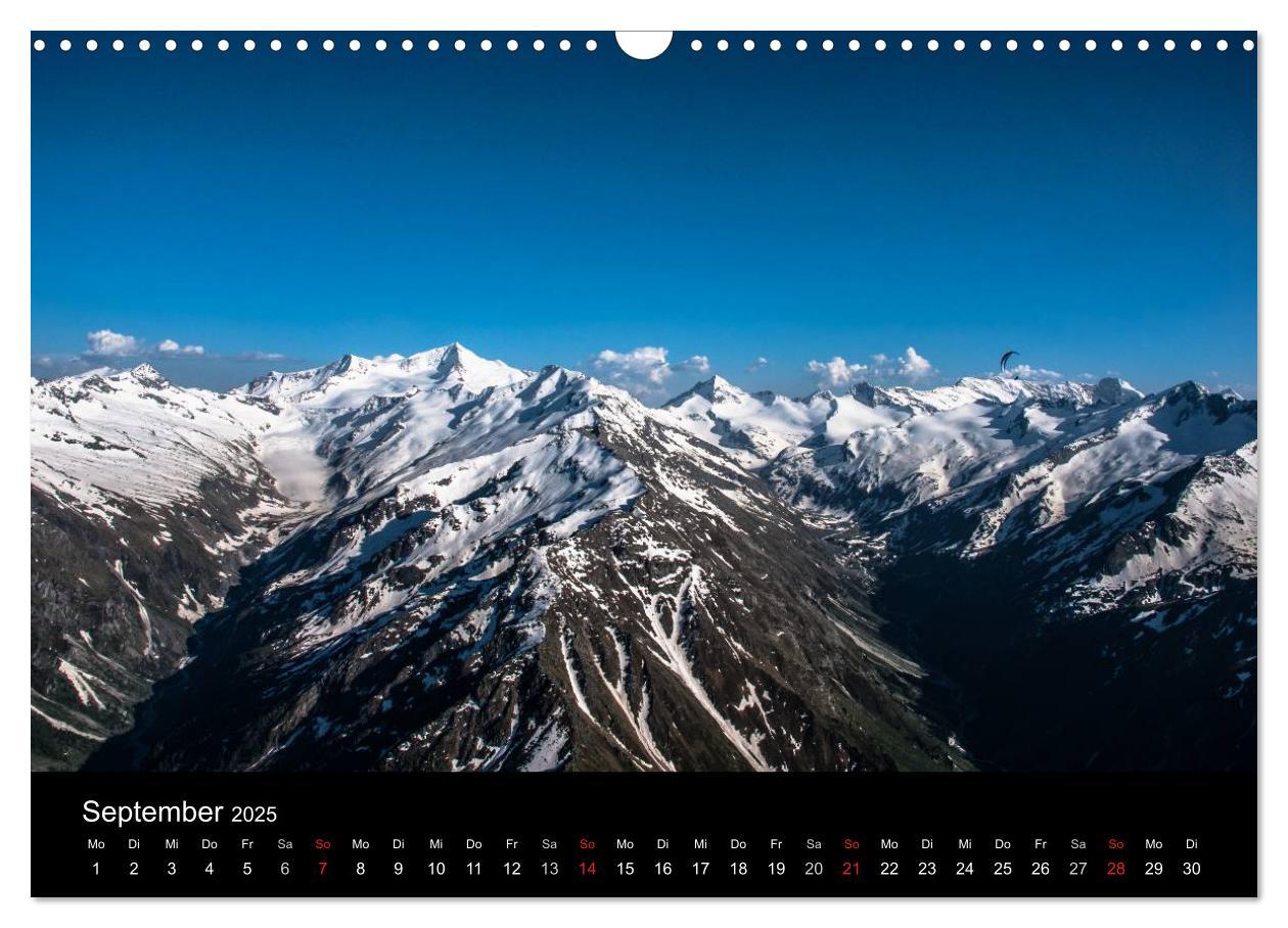 Bild: 9783435630936 | Paragliding - zwischen Himmel und Erde (Wandkalender 2025 DIN A3...