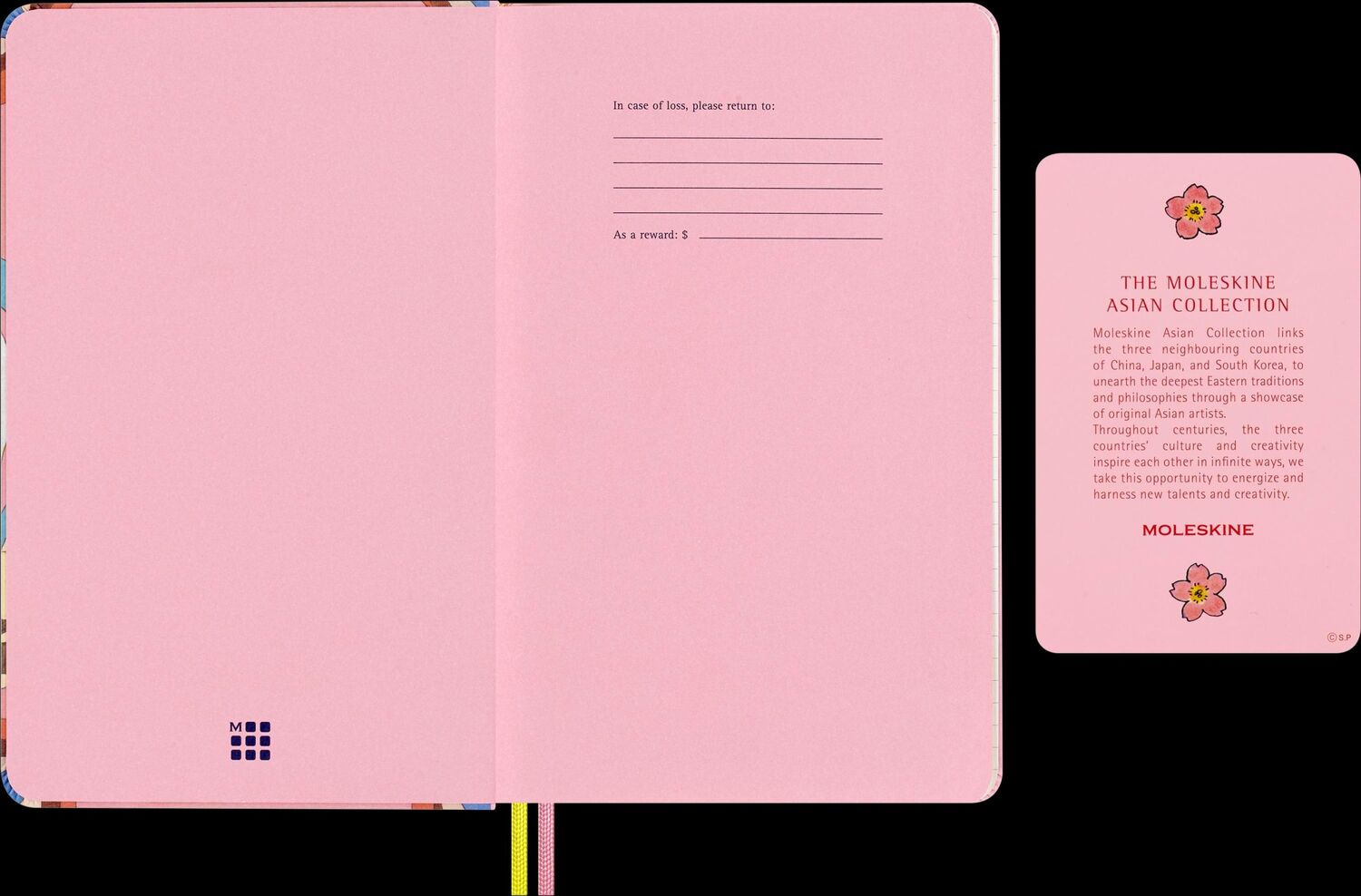 Bild: 8056999271657 | Moleskine Sakura 18 Monate Wochen Notizkalender 2024/2025, L/A5,...