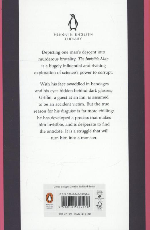 Rückseite: 9780141389516 | The Invisible Man | H. G. Wells | Taschenbuch | Englisch | 2012