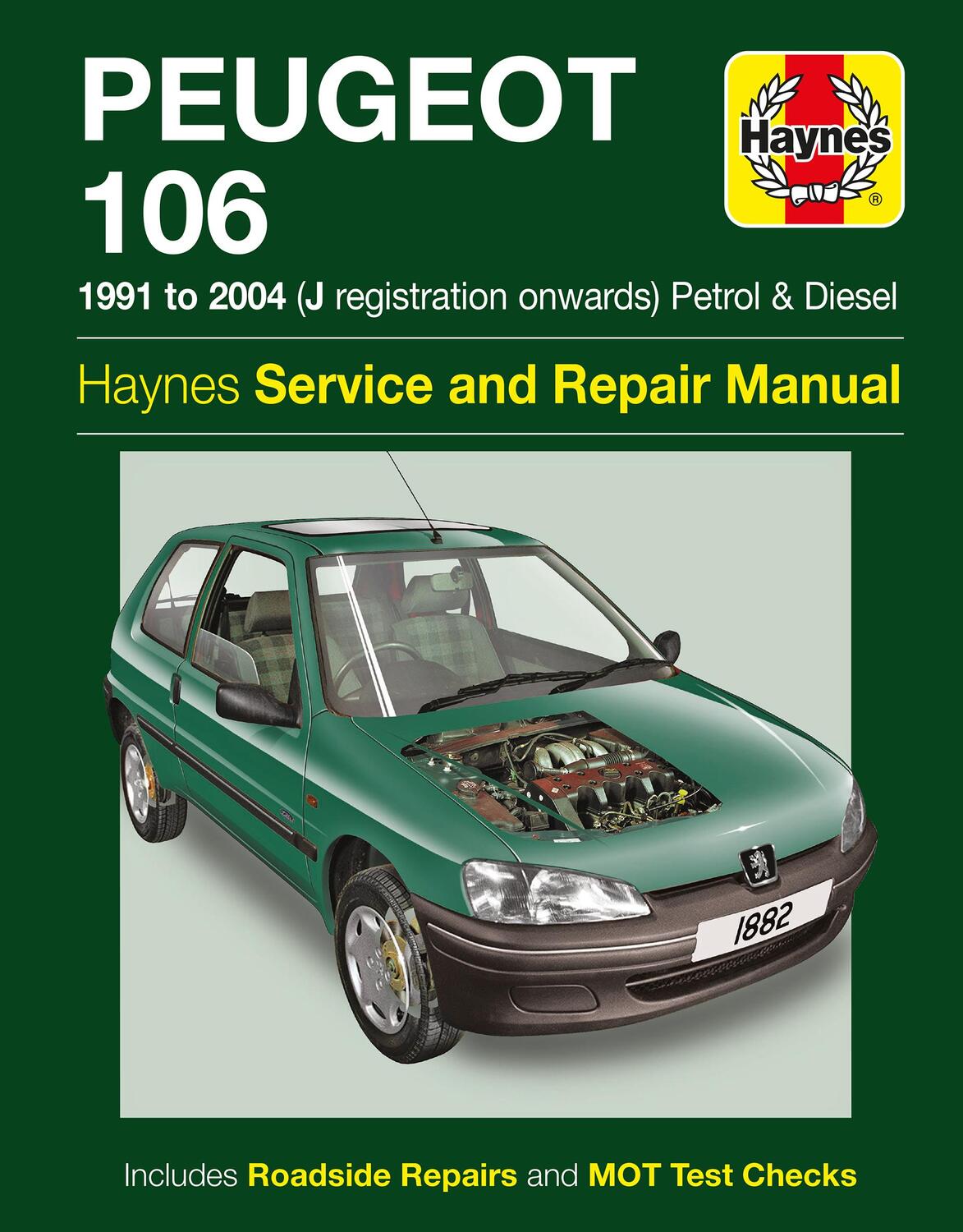 Cover: 9780857338914 | Haynes Publishing: Peugeot 106 | Haynes Publishing | Taschenbuch