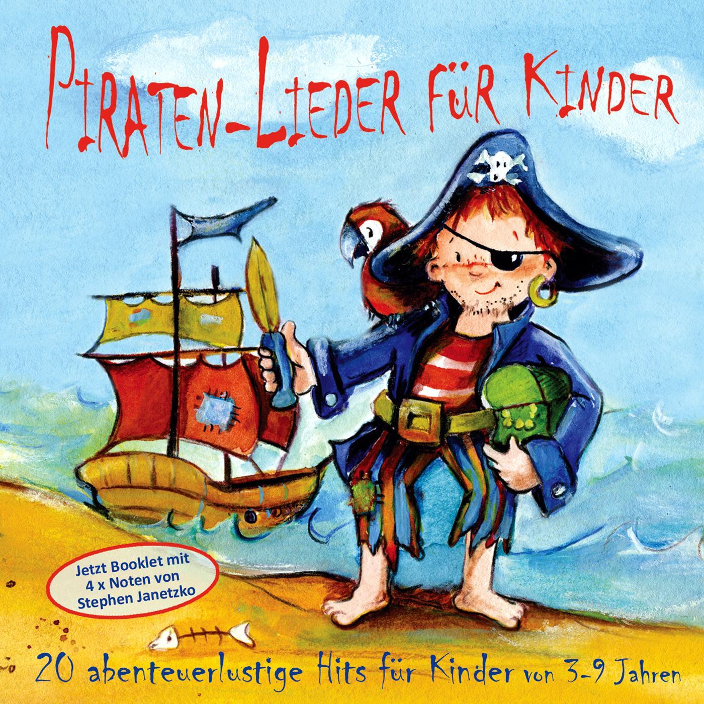 Cover: 9783941923362 | Piraten-Lieder für Kinder | Stephen Janetzko (u. a.) | Audio-CD | 2010