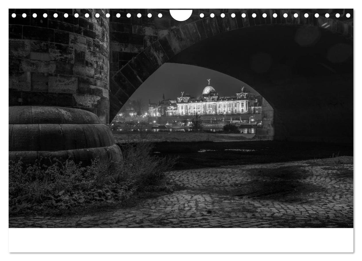 Bild: 9783435637478 | Dresden - Elbflorenz bei Nacht (Wandkalender 2025 DIN A4 quer),...