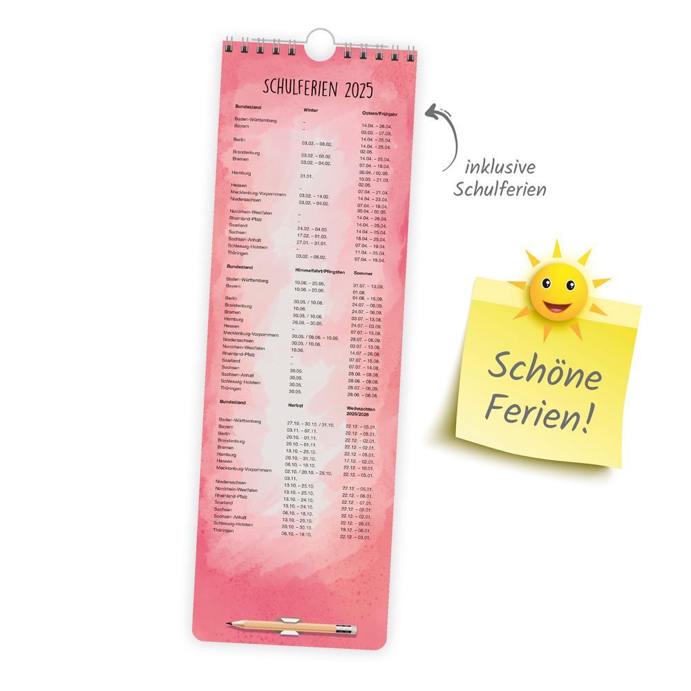Bild: 9783988022462 | Trötsch Notizkalender mit Stift Hochformat Waldfreunde 2025 | KG