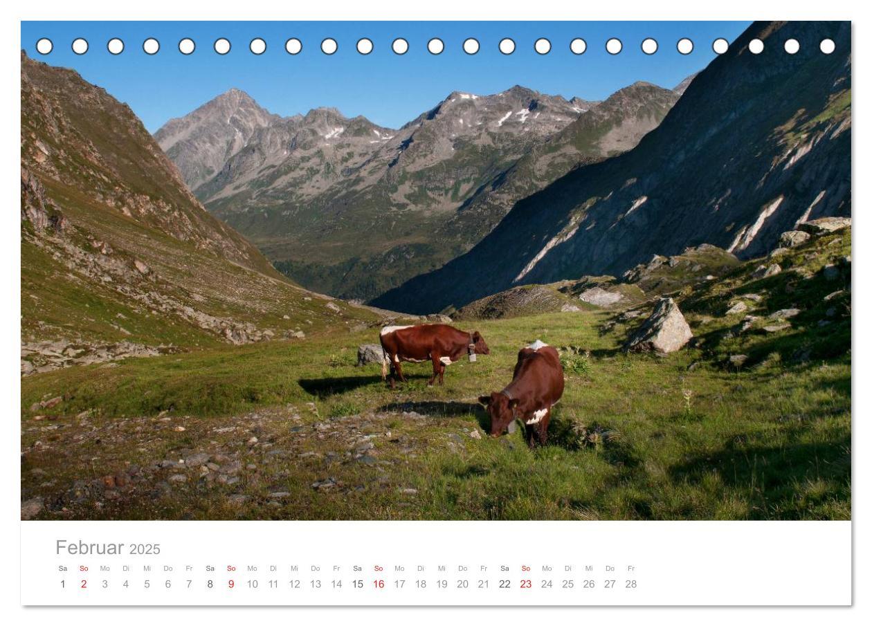 Bild: 9783435522163 | Bekannte und unbekannte Almen in Südtirol (Tischkalender 2025 DIN...