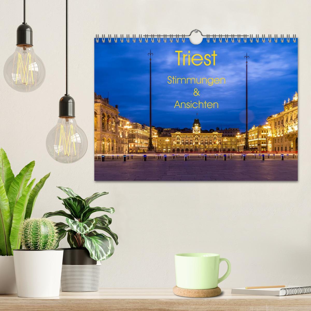 Bild: 9783435464425 | Triest - Stimmungen und Ansichten (Wandkalender 2025 DIN A4 quer),...